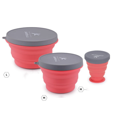 Kit de Cubiertos Plegables con Tazón de Silicona para Viajes y Camping - Image 18