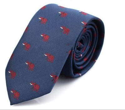 Corbata Estrecha Casual con Diseño Cartoon Versátil y Moderno - Image 7