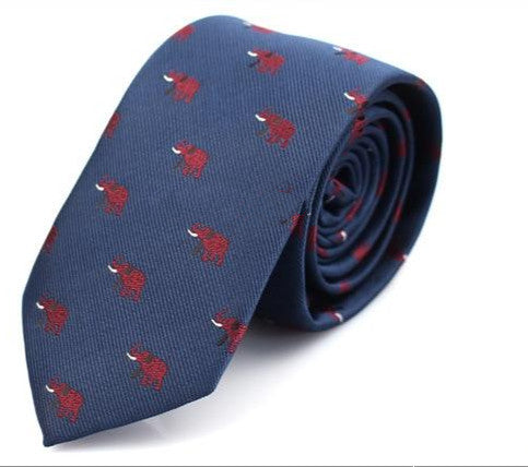 Corbata Estrecha Casual con Diseño Cartoon Versátil y Moderno - Image 7