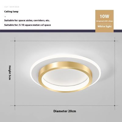Lámpara de Techo LED Nórdica para Pasillos y Entradas - Image 28