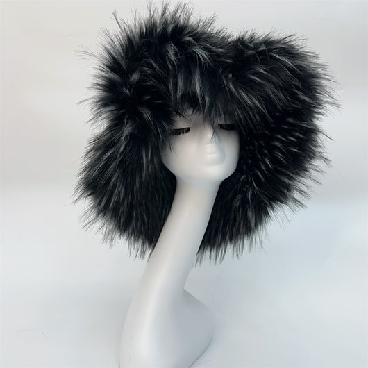 Gorro de Piel de Mapache Versátil y Elegante - Image 17