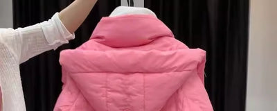 Chaqueta Acolchada con Capucha para Mujer - Abrigo Térmico Grueso - Image 22
