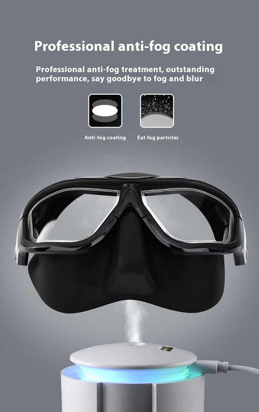 Gafas de Buceo Profesionales Anti-empañamiento Gran Angular - Image 15
