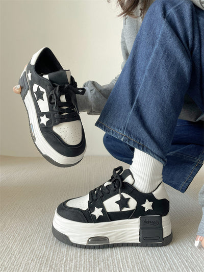 Zapatillas Deportivas Estilo Hong Kong con Suela Reforzada y Alzada Interna - Image 5