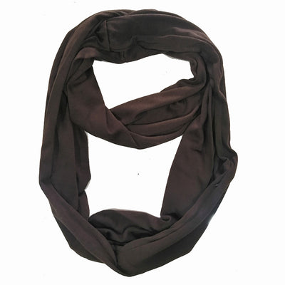 Pañuelo Funcional para Mujer con Bolsillo Cremallera y Jersey Liso - Image 26