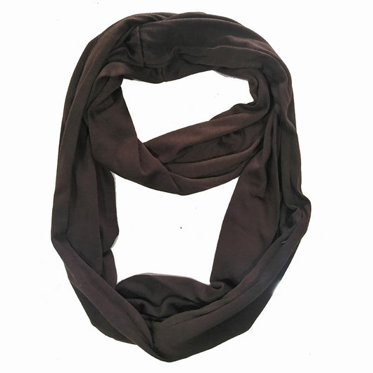 Pañuelo Funcional para Mujer con Bolsillo Cremallera y Jersey Liso - Image 26