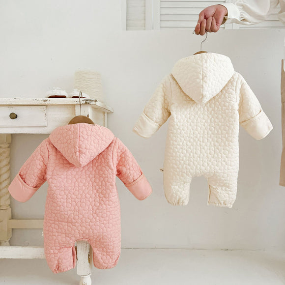 Mameluco Acolchado para Bebé - Abrigo Cálido Otoño Invierno Niño y Niña