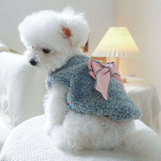 Chaleco Mascotas con Moño - Poliéster Confort - Image 50