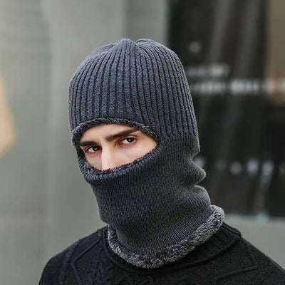 Gorro Térmico Unisex con Protección de Cuello - Tejido Grueso y Forro Terry - Image 2