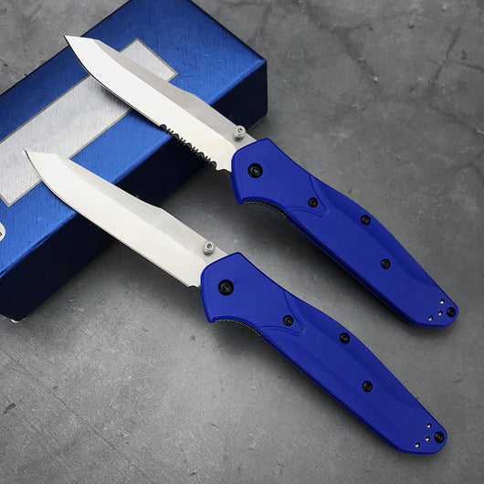 Cuchillo Plegable de Acero Inoxidable para Aventuras al Aire Libre - Image 3
