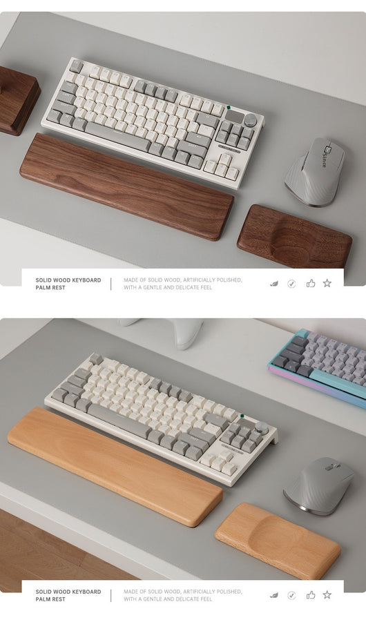 Reposamuñecas de Madera para Teclado y Ratón - Image 20