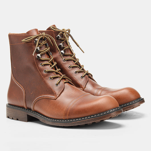 Botas Altas de Caña Estilo Europeo y Americano con Detalles Texturizados - Image 4