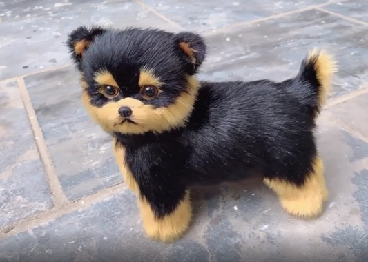 Cachorro Yorkshire Terrier de Imitación - Perro Decorativo Realista - Image 2
