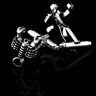 Gemelos Escorpio en Metal - Accesorios de Poder - Image 3