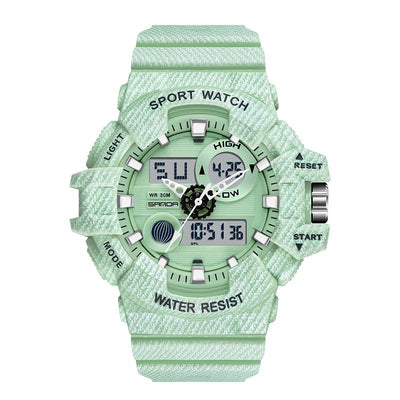 Reloj Deportivo Digital Dual Display Pantalla Grande Luminoso Resistente al Agua Unisex - Image 22