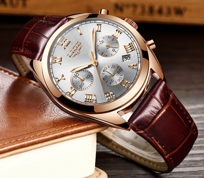 Reloj Deportivo Deportivo de Acero Inoxidable con Esfera Grande Estilo Europeo - Image 9