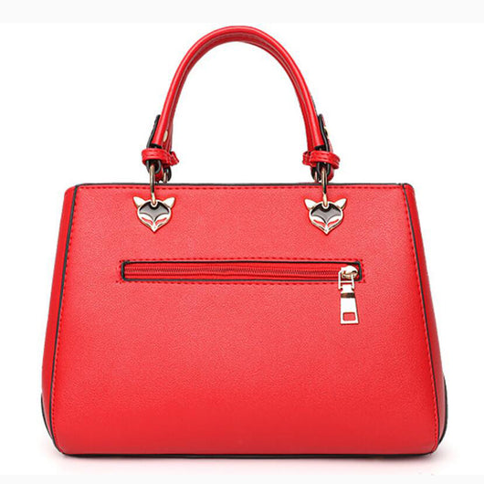Bolso Crossbody Patchwork con Detalles de Pelotitas - Bolsa Mensajero Elegante para Mujer - Image 4