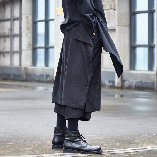 Pantalones Hakama Tobilleros Casual - Image 2