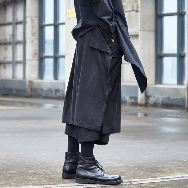 Pantalones Hakama Tobilleros Casual