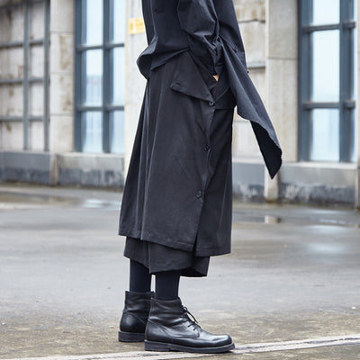 Pantalones Hakama Tobilleros Casual - Image 2