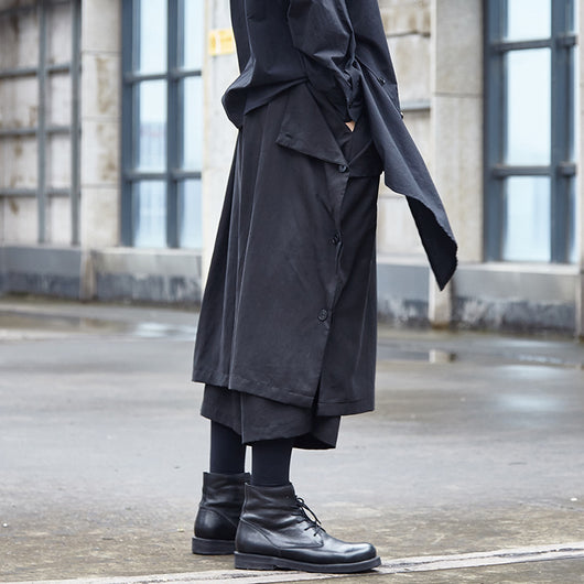 Pantalones Hakama Tobilleros Casual - Image 2