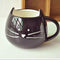Taza de Cerámica para Parejas - Gatos Blanco y Negro Minimalista