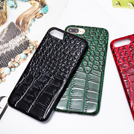 Funda de Cuero PU Anti-Caídas con Rejilla de Protección - Image 5