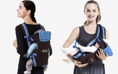 Mochila Portabebé Doble con Soporte para Hombros - Viajes en Familia - Image 3