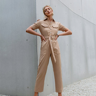 Jumpsuit de Moda Europea y Americana - Estilo Urbano Versátil - Image 4