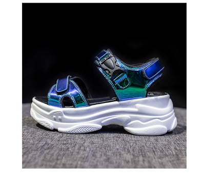 Sandalias Cómodas con Velcro para Mujer - Image 10