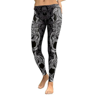 Leggings de Cintura Baja con Estampado Digital de Última Tendencia - Image 3