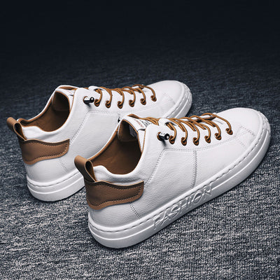 Zapatos Blancos Casuales para Hombre - Estilo Moderno y Versátil - Image 29