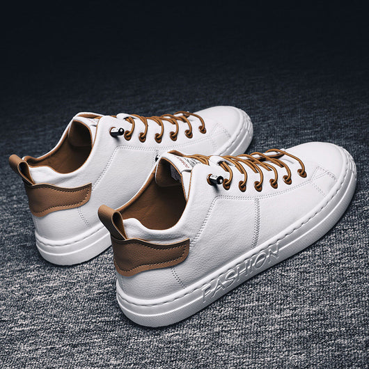 Zapatos Blancos Casuales para Hombre - Estilo Moderno y Versátil - Image 29