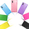 Funda de Celular Apple con Cadena Colgante en Colores Caramelo
