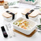 Recipiente de Cerámica Japonesa para Refrigerador - Caja Multiusos con Tapa
