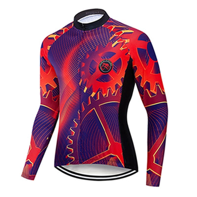 Conjunto de Ciclismo Teleyi Manga Larga Premium
