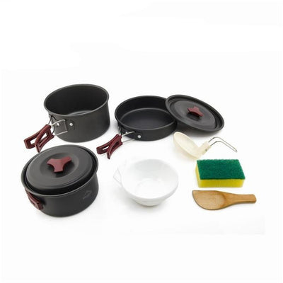 Juego de Utensilios de Cocina para Campismo