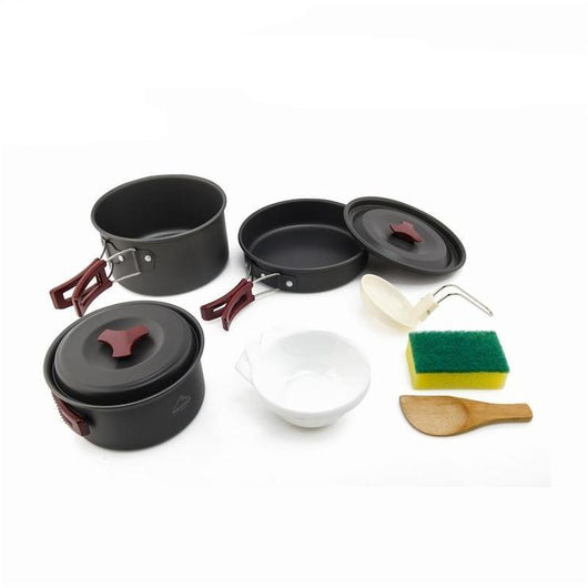 Juego de Utensilios de Cocina para Campismo