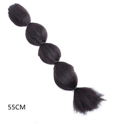 Cola de Caballo Larga Efecto Burbuja - Peluca Voluminosa para Mujer - Image 22
