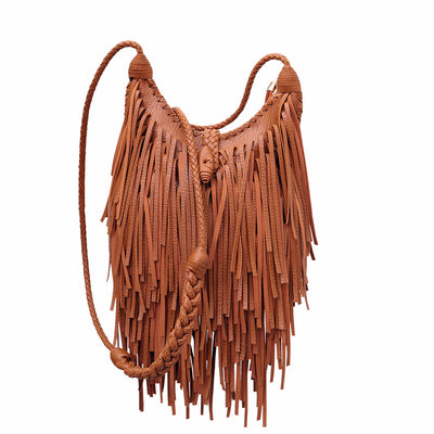 Bolso de Cuero Personalizado Hecho a Mano - Bolsa Messenger Piel Suave para Mujer