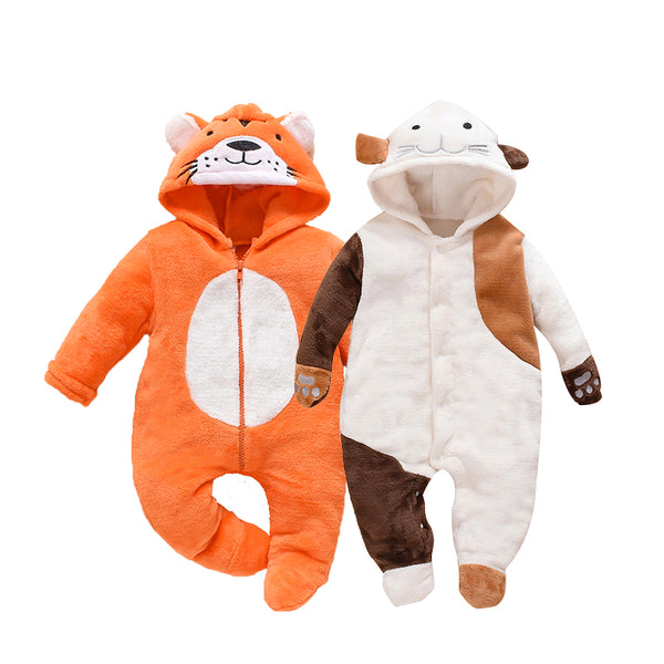 Pijama Enterizo de Bebé en Velvet Cálido