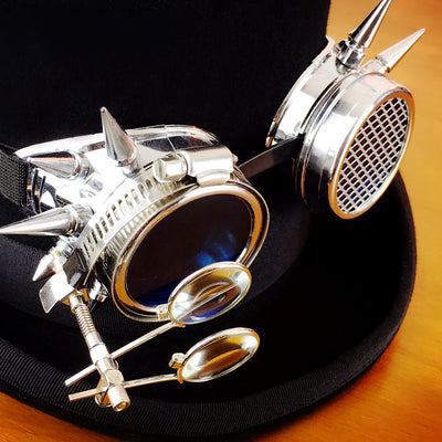 Sombrero de Copa Steampunk Retro Vintage - Image 2