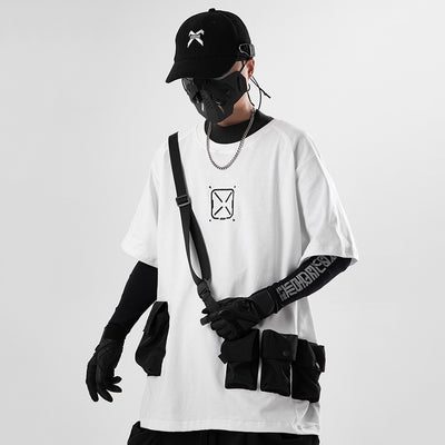 Playera Manga Corta para Hombre con Bolsillos 3D - Image 3
