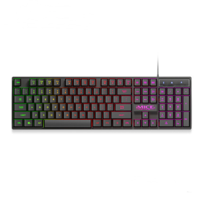 Teclado USB Iluminado con Cable
