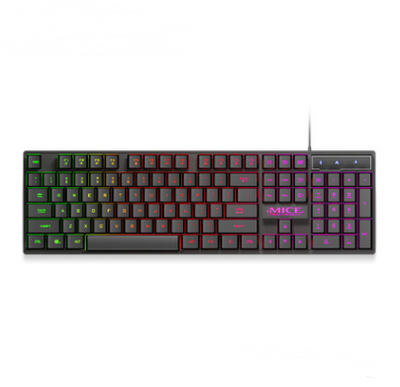Teclado USB Iluminado con Cable