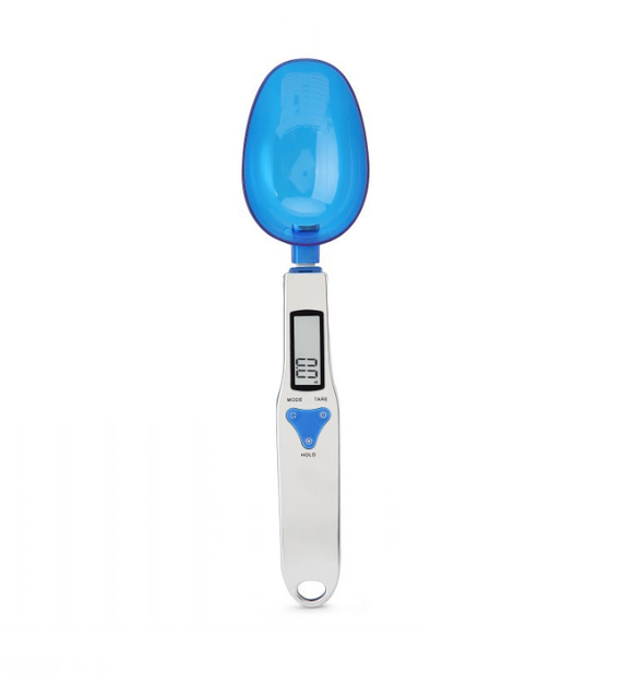 Balanza Digital de Cuchara Medidora 500g - 0.1g Precisión con 3 Cucharas Intercambiables