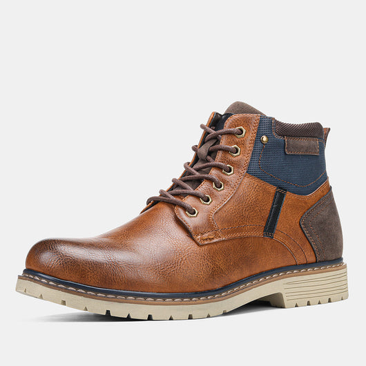 Botas Martin para Hombre con Acabado Pulido y Terciopelo Cálido - Image 5