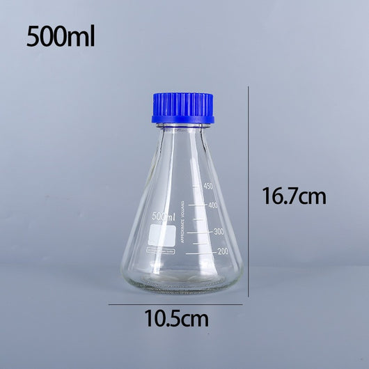 Botellas de Reactivo de Vidrio Oscuro con Tapa - 250ml, 500ml y 1000ml - Image 19