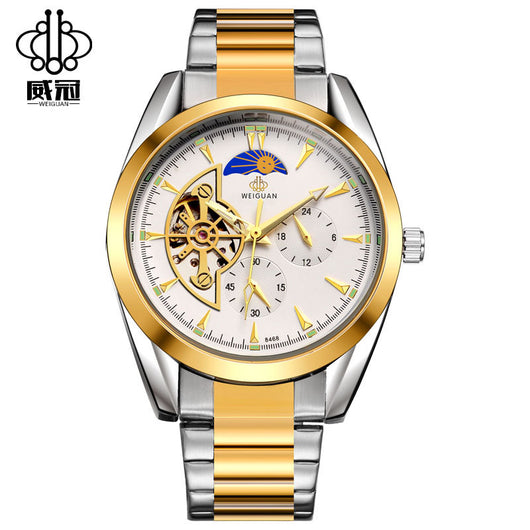 Reloj Automático Wei Guan - Diseño Moderno con Función Lunar para Hombre - Image 3