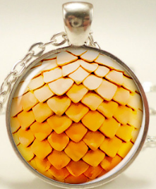 Collar de Vidrio con Gema de Tiempo Europeo y Americano - Image 6